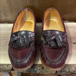 Timberland Classic Burgundy-Brown Leather Loafers